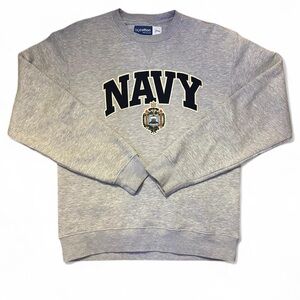 Navy USNA Embroidered Crewneck Sweatshirt